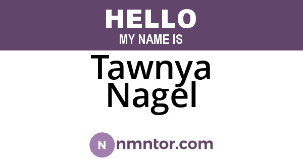 Tawnya Nagel