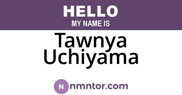 Tawnya Uchiyama