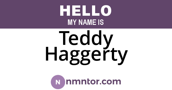 Teddy Haggerty