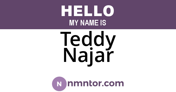 Teddy Najar