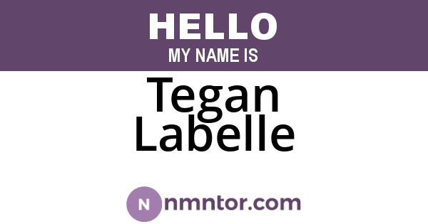Tegan Labelle