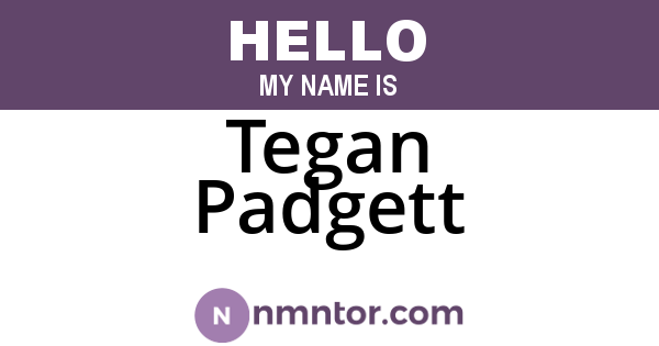 Tegan Padgett