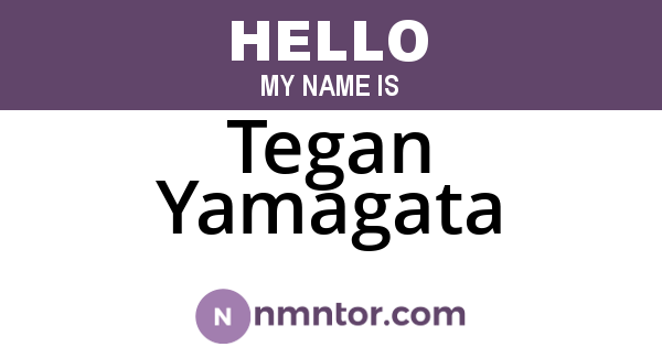 Tegan Yamagata