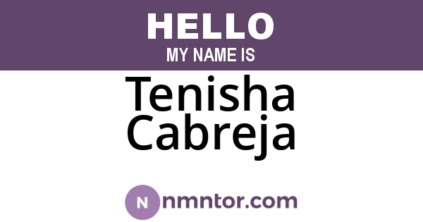 Tenisha Cabreja
