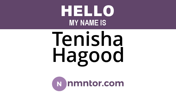 Tenisha Hagood