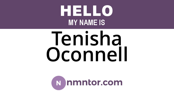 Tenisha Oconnell