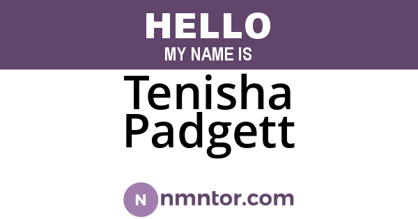 Tenisha Padgett