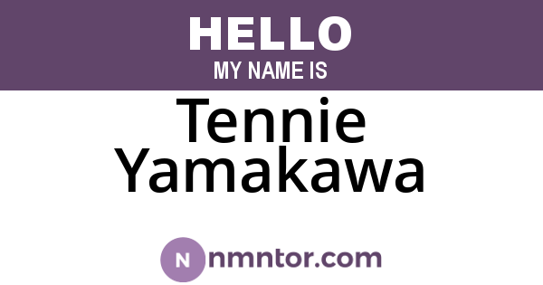 Tennie Yamakawa