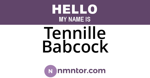 Tennille Babcock