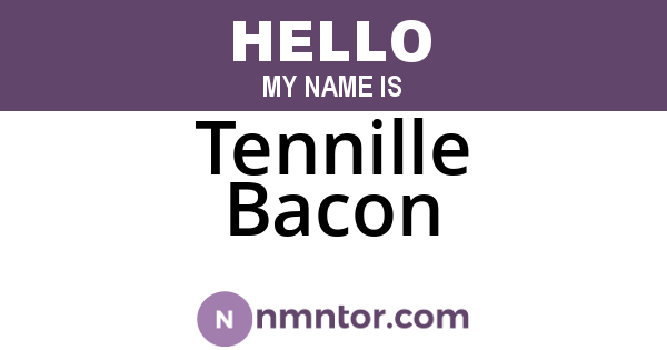 Tennille Bacon