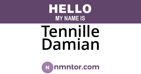 Tennille Damian
