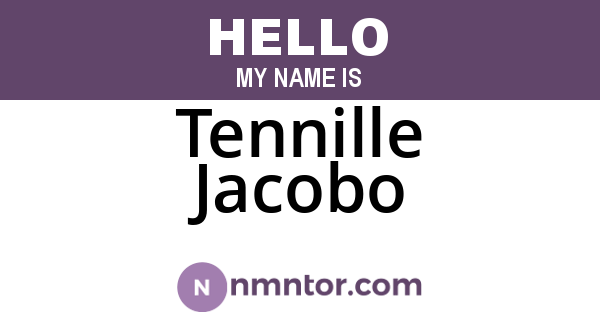 Tennille Jacobo