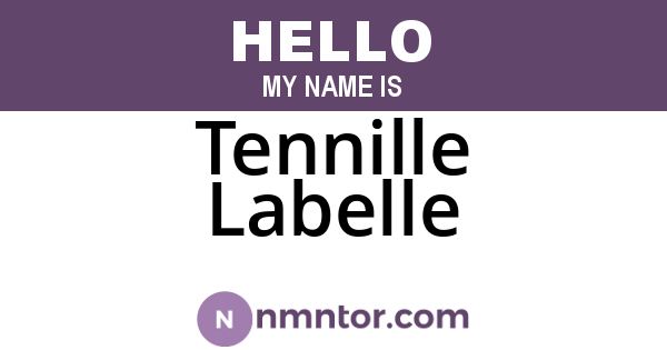 Tennille Labelle