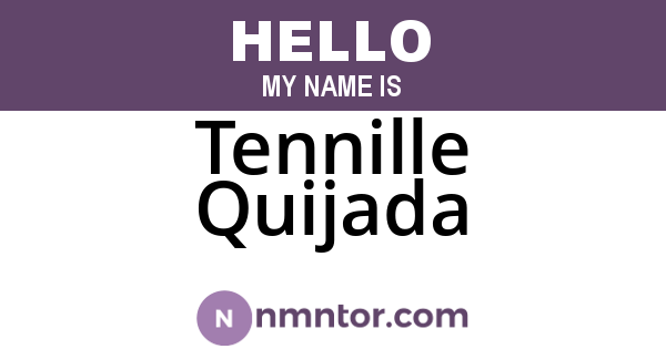Tennille Quijada