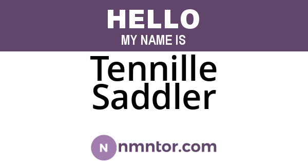 Tennille Saddler