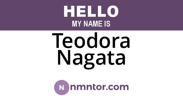 Teodora Nagata