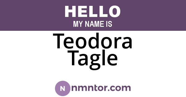 Teodora Tagle