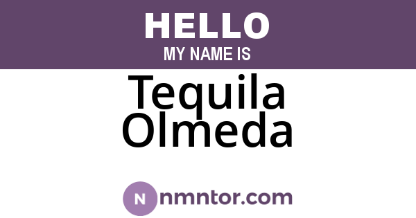 Tequila Olmeda