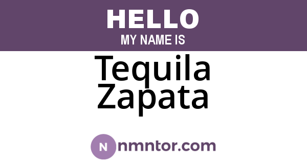 Tequila Zapata