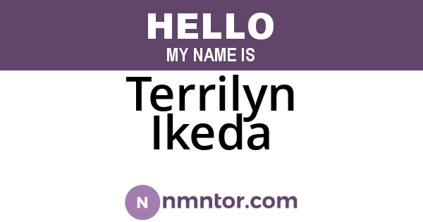 Terrilyn Ikeda