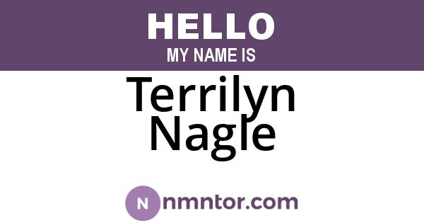 Terrilyn Nagle