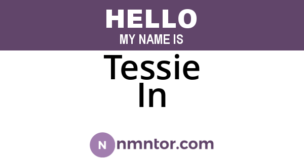 Tessie In