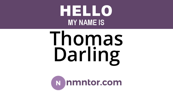Thomas Darling