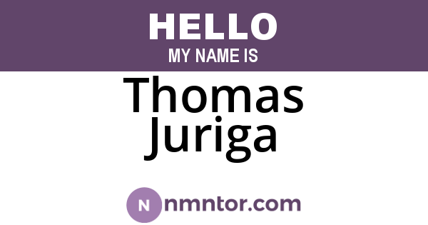 Thomas Juriga