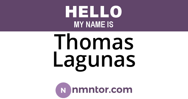 Thomas Lagunas