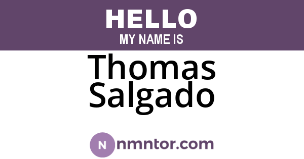 Thomas Salgado