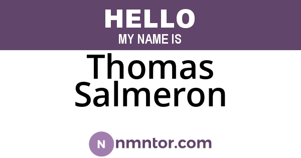 Thomas Salmeron