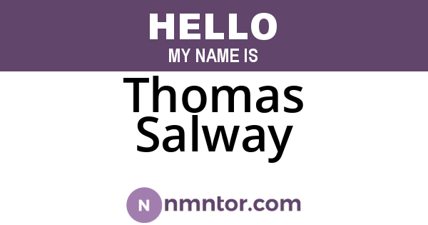 Thomas Salway
