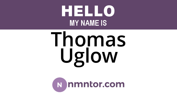Thomas Uglow