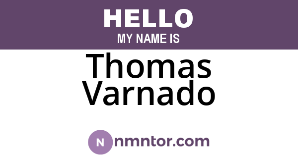 Thomas Varnado