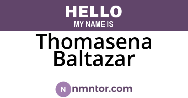 Thomasena Baltazar