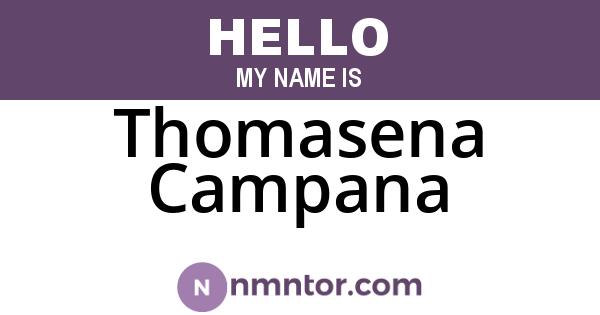 Thomasena Campana