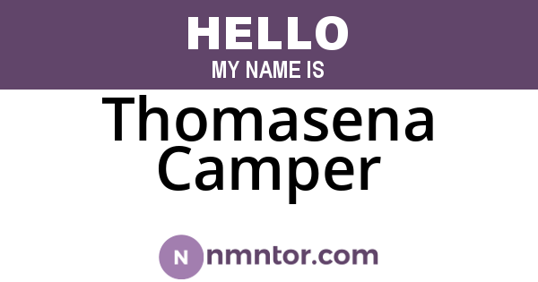 Thomasena Camper
