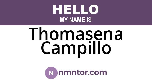 Thomasena Campillo