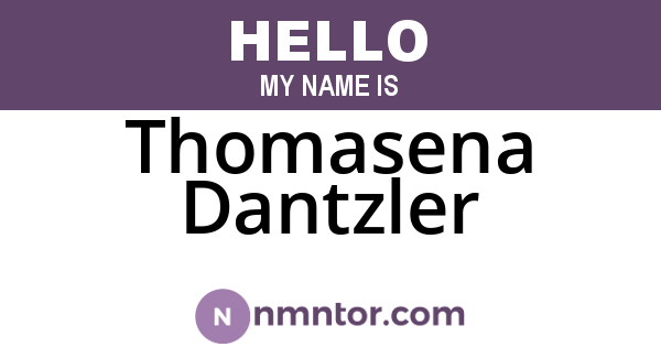Thomasena Dantzler
