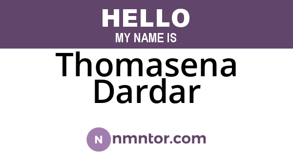 Thomasena Dardar