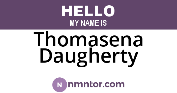 Thomasena Daugherty