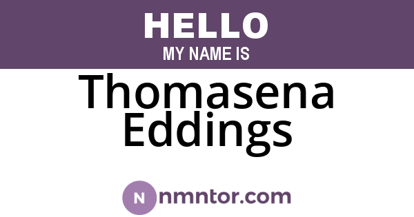 Thomasena Eddings