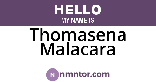Thomasena Malacara