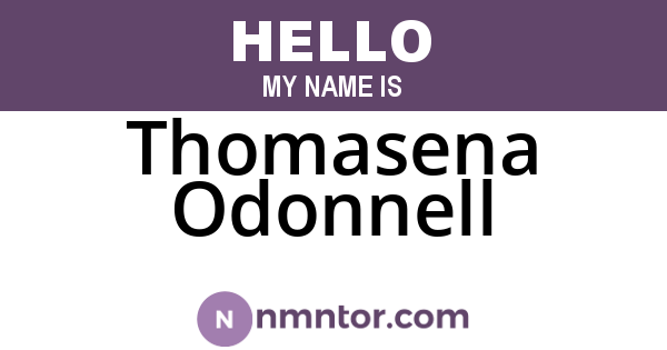 Thomasena Odonnell