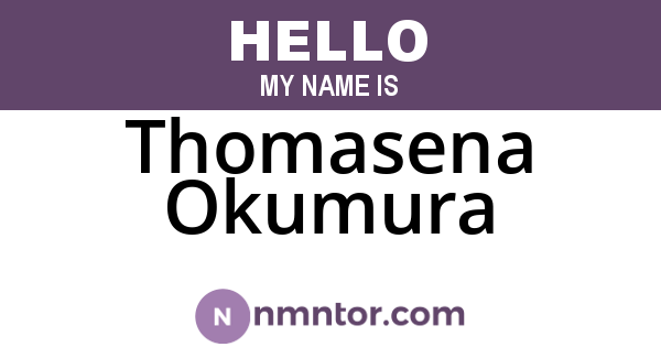 Thomasena Okumura