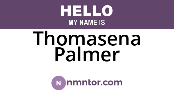 Thomasena Palmer