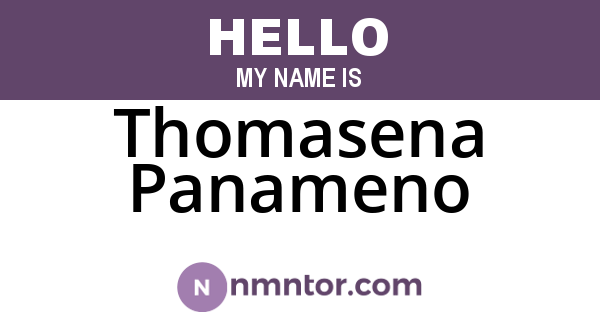 Thomasena Panameno