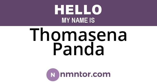 Thomasena Panda