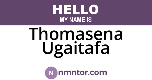 Thomasena Ugaitafa