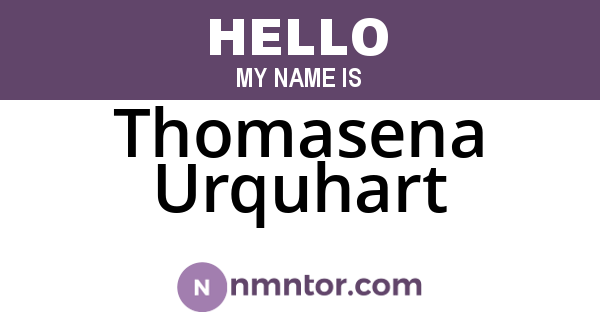 Thomasena Urquhart